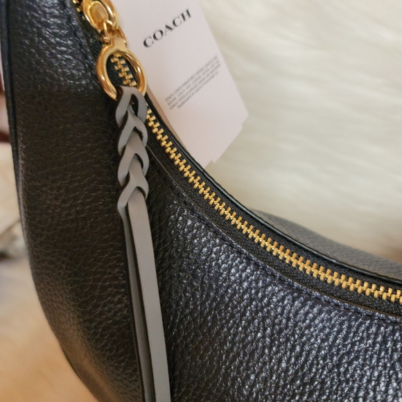 Coach Bailey Hobo Whipstitch in midnight - Picture 7 of 9